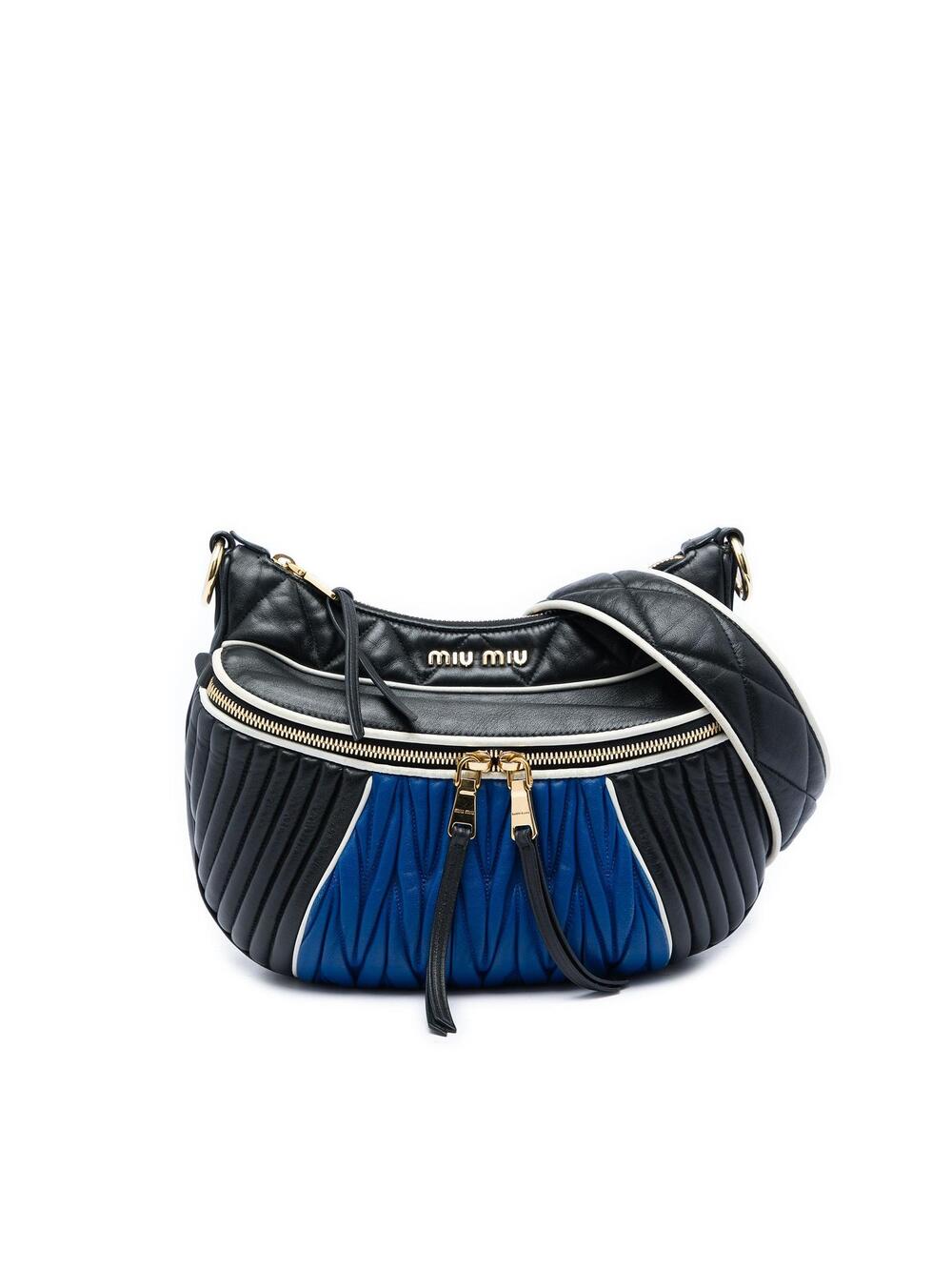 Miu Matelasse Tricolor Nappa #319842M64B